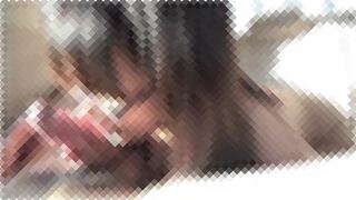 【熟女】浮気調査インタビューと称してナンパしたメガネの新婚巨乳人妻を車内で脱がしてフェラ抜きしてもらっちゃいました！