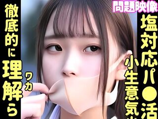 【パパ活女子】「チンポ勃ってきたからもう挿れる？」塩対応なパパ活女子のオマンコをおじさんデカチンで突く！