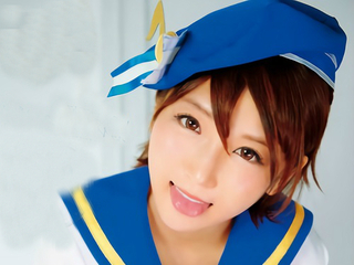 【佐倉絆】「いっぱいしてぇぇ♡」元グラビアアイドルのショートカット美少女がコスプレSEX！綺麗なパイパンがエロい！！ｗ