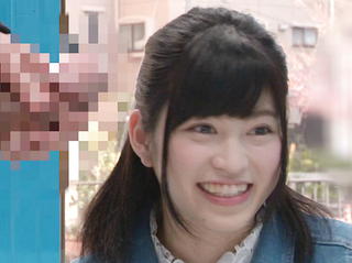 《素人企画》「すごっｗｗ太いですね♥」田舎から上京したての真面目そうな美少女にデカチンに発情！ガン突きされちゃうｗ