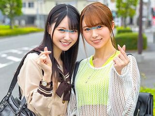 美人姉妹が対決するロシアンルーレット手コキ⁉制服美少女jk妹＆美女JDの姉が交互に肉棒責め射精させたら罰ゲームのエロ企画！