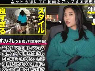 【お姉さん×素人】極シコの巨乳ロングブーツ美脚ド美人がえちえちSEX！うねり腰で痴女りオナサポ！ちんぐり責めM男プレー！