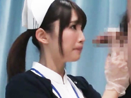 早漏で童貞な男子を優しく筆おろしするナースさん