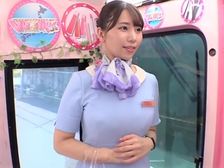 【マジックミラー便】美人なお姉さん！27歳の美容部員が美巨乳なカラダでデカチンセックス！【素人ナンパ】
