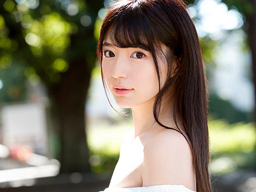 S1から1本限定でAVデビューした白い肌に、サラサラ黒髪の女子大生