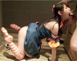 ハロウィンコスのヤリマン女子大生をナンパ捕獲してホテル連れ込み♡感度良好なドスケベボディを鬼ピストンでハメ倒して絶頂させる