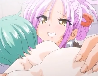ヤリマン爆乳ギャルが公衆トイレで淫行！可愛い少年と筆おろしSEX！