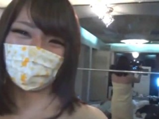 無修正 今からフェラで2本ヌキをすると宣言する素人お姉さんがホテルから中継！