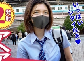 エロくて可愛いクールビューティー系淫乱ハイスぺ痴女J系がアヘアへ絶頂！