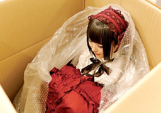 《セックスドール》「あっ♥あっ♥あっ♥」突然届いたスレンダー美乳おっぱいのチンポしごく用のエロい人形に中出し射精！