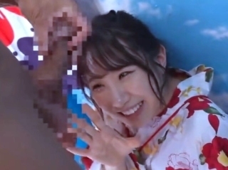 〖マジックミラー号〗花火大会に向かう女の子をゲット 野球拳対決で最後は中出し