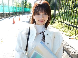 【AVデビュー】現役の激カワ女子大生がAVデビュー！フェラをした美少女がおまんこにオチンチンを挿入される！