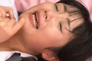 連れ子JK(有本紗世)がエッチな遊びをしていたバツとして義父にお仕置きセックスされて中出し