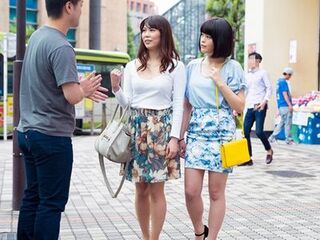 【母娘ナンパ】四十路美魔女母親と可愛い美少女娘を親子ナンパ企画！緊縛拘束してハメるエロセックスで熟女お母さんに中出し！