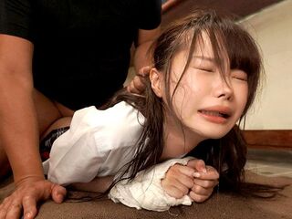 ＜女子校生＞恩人を裏切る鬼畜な種付けプレス！エロ貧乳な制服JKを拘束し肉便器調教…絶叫号泣のパイパン子宮を中出しレイプ！