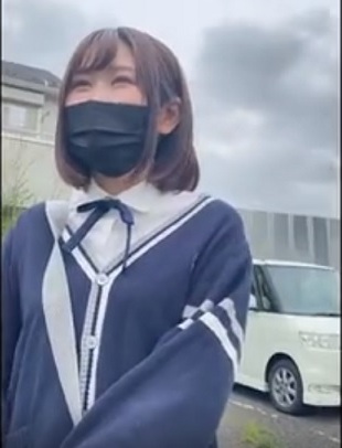【素人女子校生】清楚で地味だけど体だけは本物で発情させまくって膣内射精受け止める女子校生