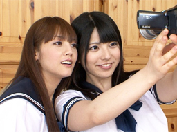 卒業して離れ離れになることを惜しんだ美少女JK二人の放課後レズプレイ！