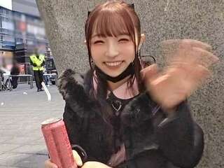 素人企画で地雷ロリぴえんパイパン美肌ギャルがえちえちSEX！顔射されまくりックス！