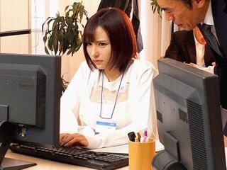 『彼氏…飛ばすぞ…』死ぬほど嫌いなセクハラ上司に脅迫され…羞恥な中出しレイプで肉便器に調教されるエロ巨乳OL＜フェラ抜き＞
