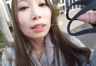 【喉マンコ女】「オカして…♡」バイブ付きマスクと野外露出で調教されずっと発情してるスレンダー美乳おっぱい美女が抜ける！