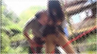 【中出し】美少女メガネJKとハゲのおっさんが調教着衣セックス！勃起乳首を弄られながらバックから激しく犯され中出しされる！