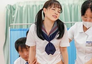 【発育状況検査】「あぅ…見ないでぇ…」スレンダー巨乳おっぱいの美少女たちが、皆の前でSEXされて発育状況を確認されるw
