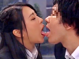（MM）スーツ姿の美女が同僚の男とのスケベな撮影で変貌して悶絶しまくるww