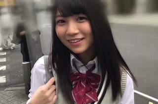都内の某有名校に通う清楚系ルックスな優等生女子と渋谷でオフパコ個人撮影