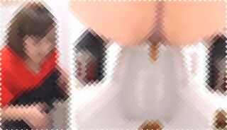 【トイレ脱糞】柔らかいうんこを巨尻からぶにゅぶにゅ絞り出すお姉さん