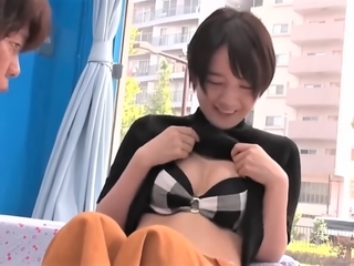 【MM号】「もうダメ…」ショートヘア女子を声掛けゲット！19歳だというフリーターがニセ童貞とSEX！