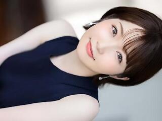 【AVデビュー】華奢で敏感な30歳のショートカット美人妻がAV出演！初めての不倫セックスで感じまくる！