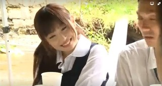 【美少女×彼氏の父】カワイイ美少女が彼氏の家族とキャンプ！キャンピングカーで彼氏の父とsex！