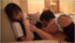 【中出し】円光JKをラブホに連れ込み中出しSEX