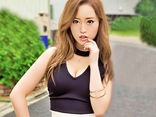 ≪桐島りの≫性格もノリもいい美女とエッチをかけた勝負♡素人を逆ナンパして咥えこんで射精ガマン勝負