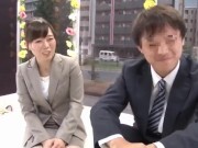 「えっと‥」真面目なOLお姉さんが会社の同僚と→♡