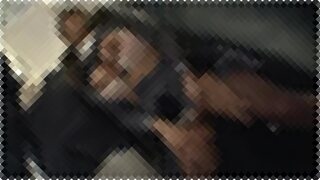 【レイプ】電車内で清楚な黒パンスト巨乳美少女JKが痴漢されて足ガクガクされながらレイプされる！