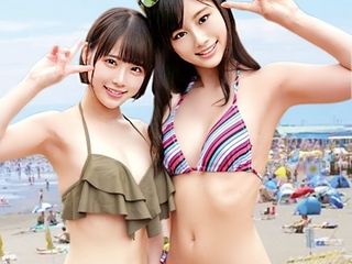 《シロウト×童貞》水着姿がエロ可愛すぎるパリピGALたちと興奮SEX♡巨根で素股マッサージやゴム無し種付けで乱れまくり快楽堕ち！
