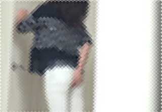 【便意我慢】肛門ゆるい子の白ズボンは危険！！